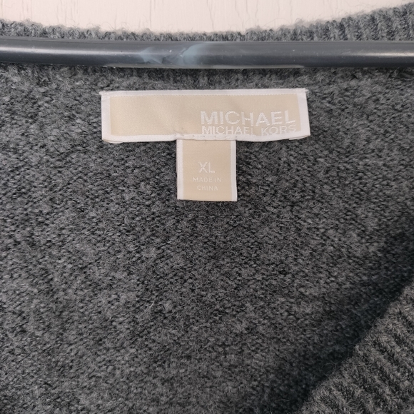 Michael Kors, gray loose sweater - Picture 2 of 5